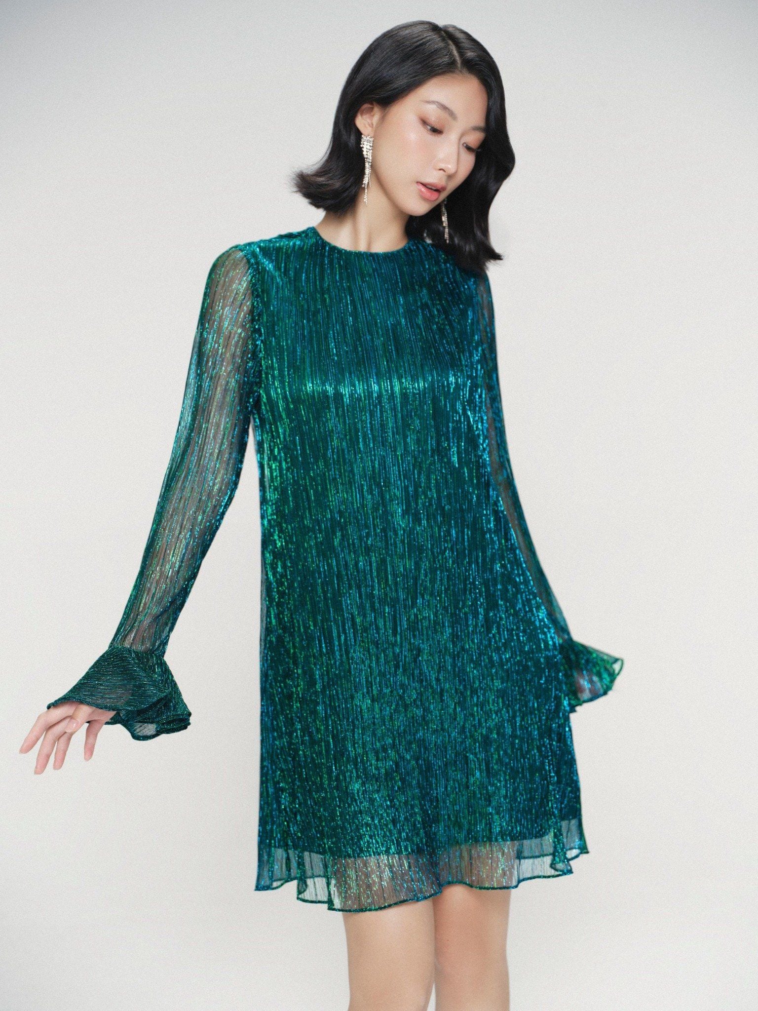  Đầm óng ánh Sao Băng | Mauve Meteor dress 