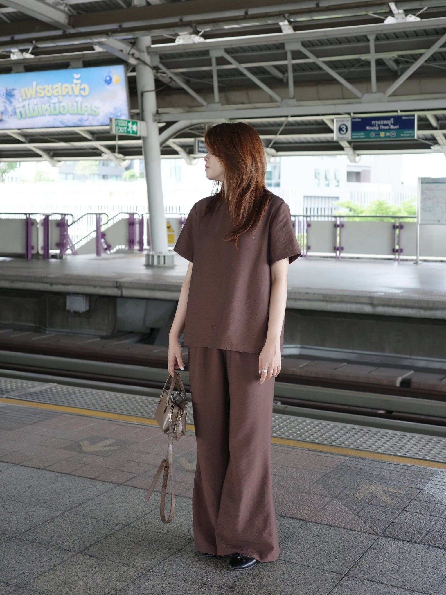  Áo dáng suông | Mauve Comfy tee 