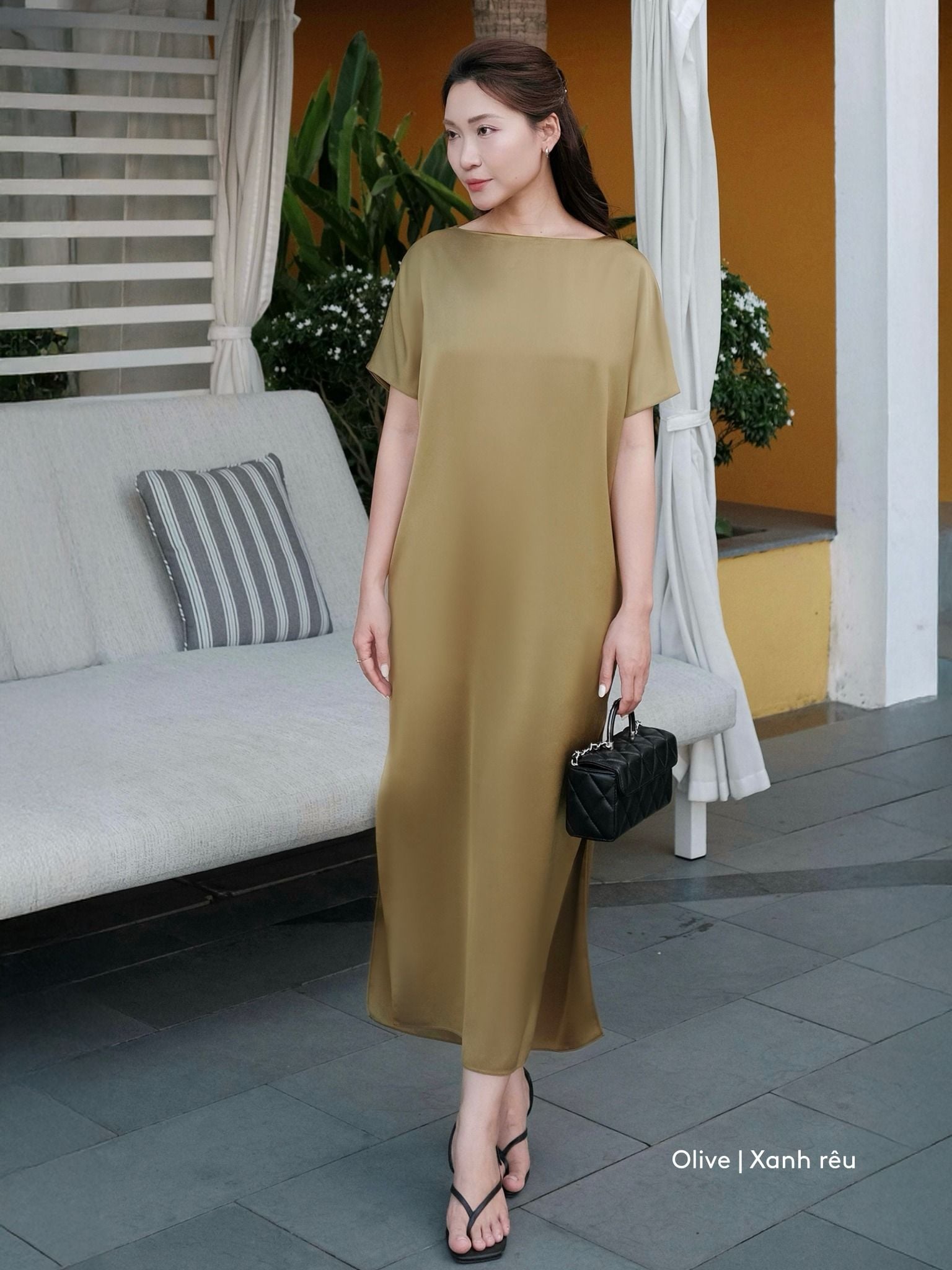  Mauve Signature dress - phiên bản trơn màu nâng cấp 