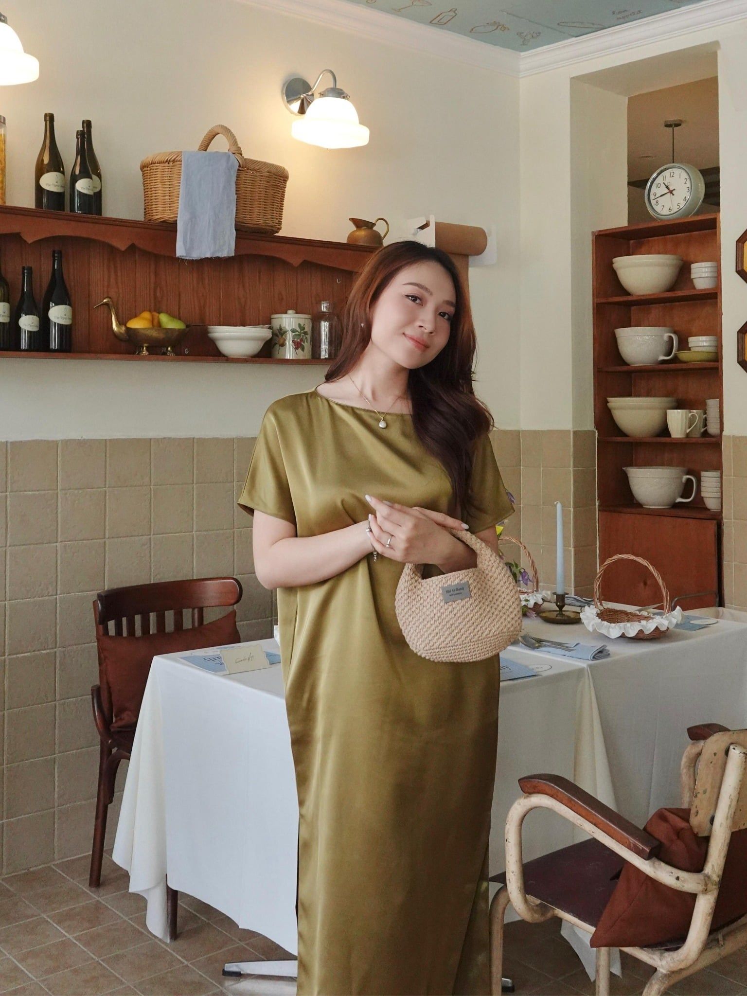  Mauve Signature dress - phiên bản trơn màu nâng cấp 