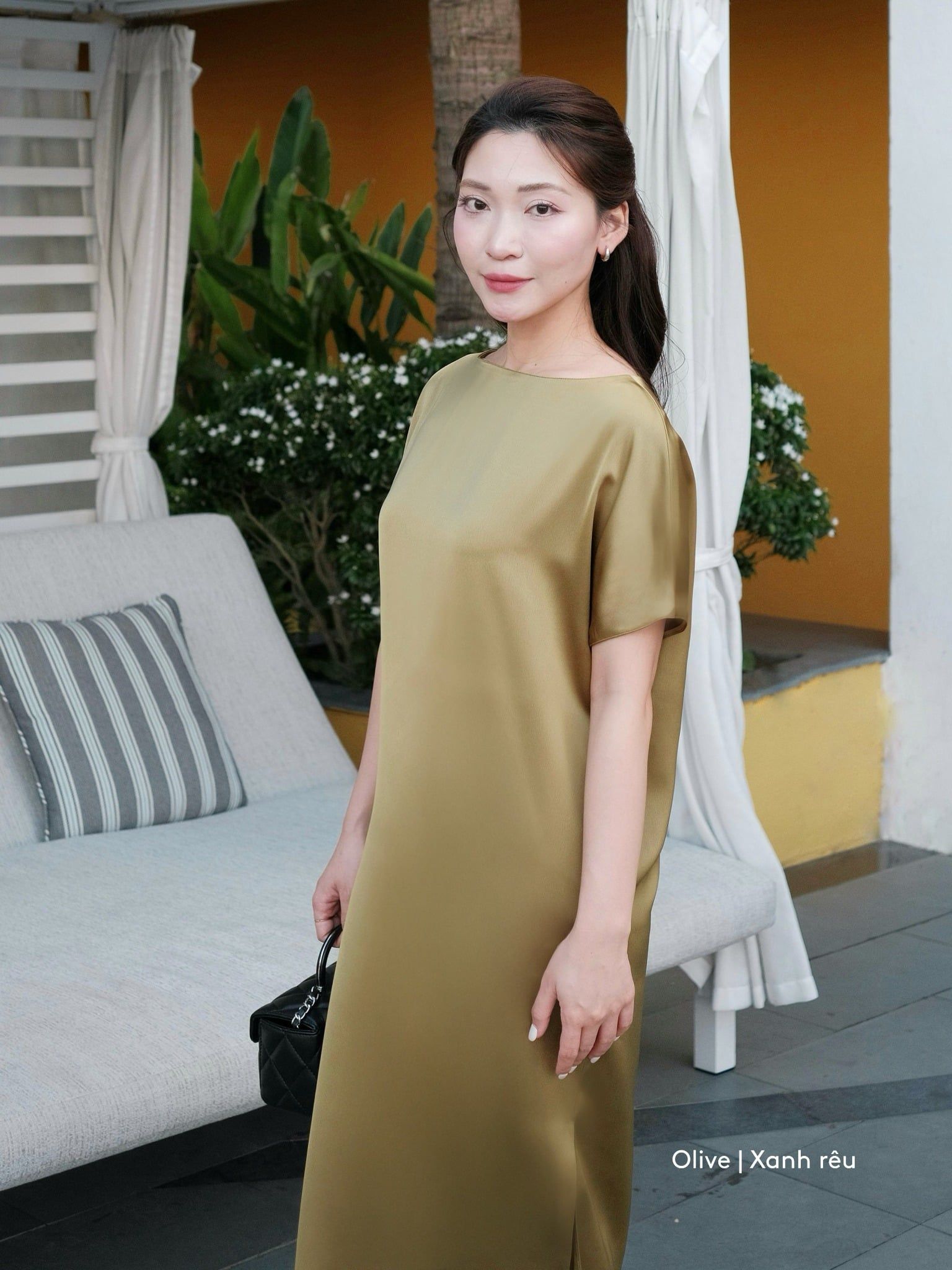  Mauve Signature dress - phiên bản trơn màu nâng cấp 