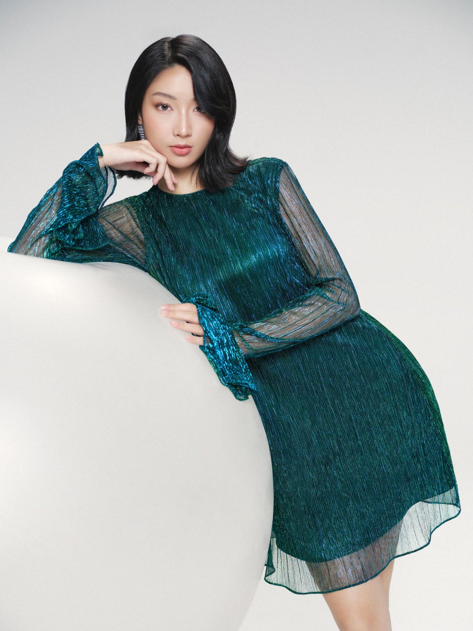  Đầm óng ánh Sao Băng | Mauve Meteor dress 