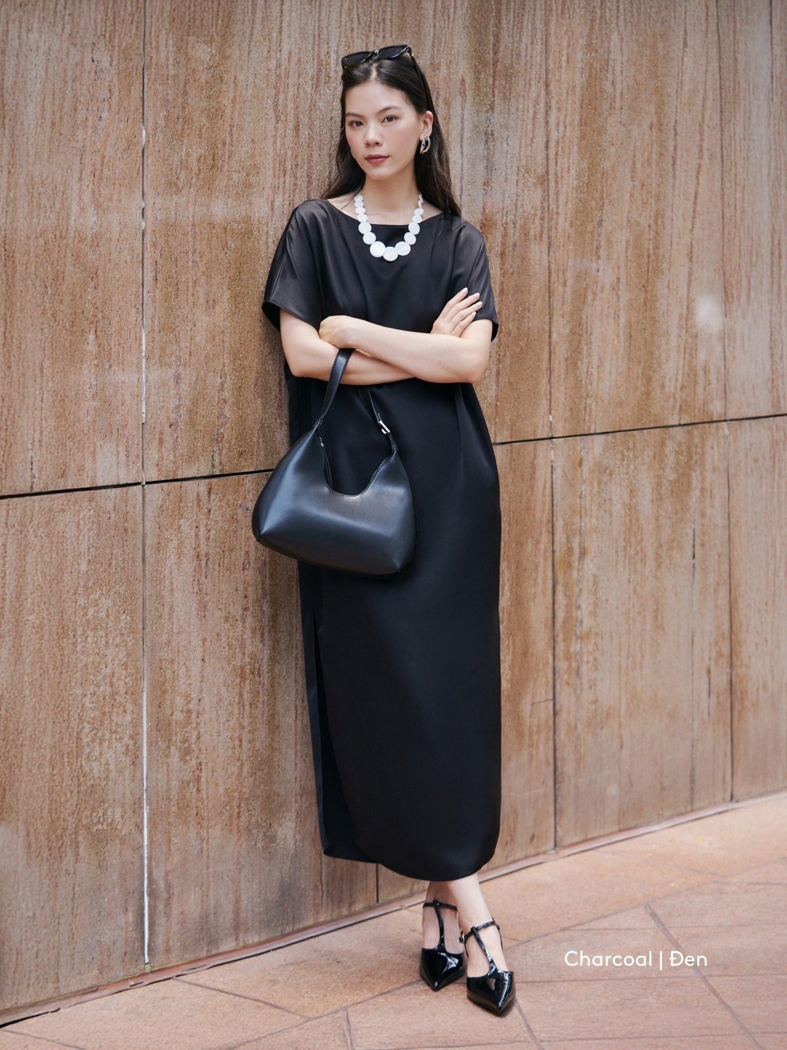  Mauve Signature dress - phiên bản trơn màu nâng cấp 