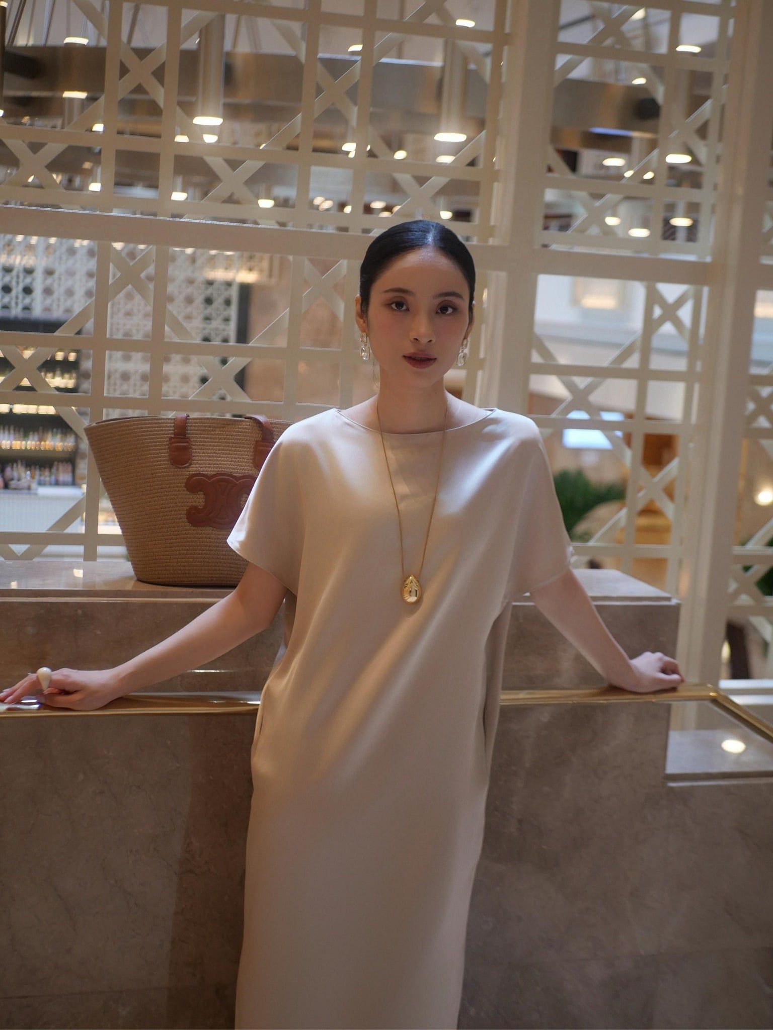  Mauve Signature dress - phiên bản trơn màu nâng cấp 