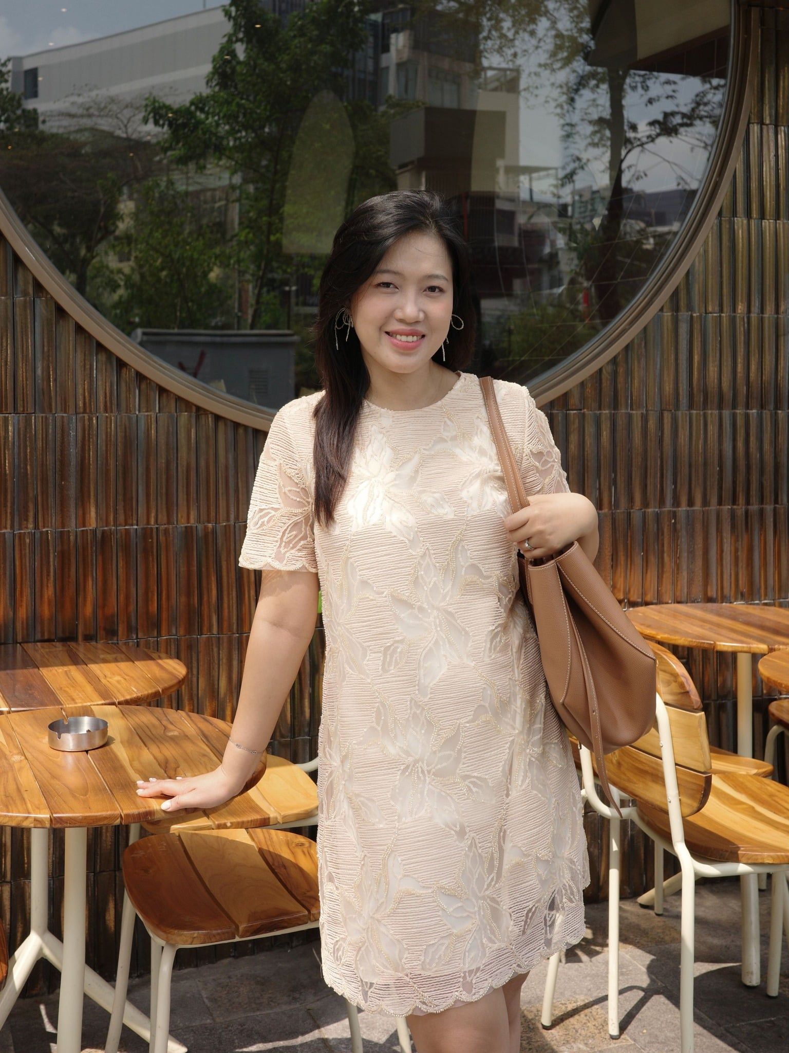  Đầm đính hạt Sao Biển | Mauve Starfish dress 