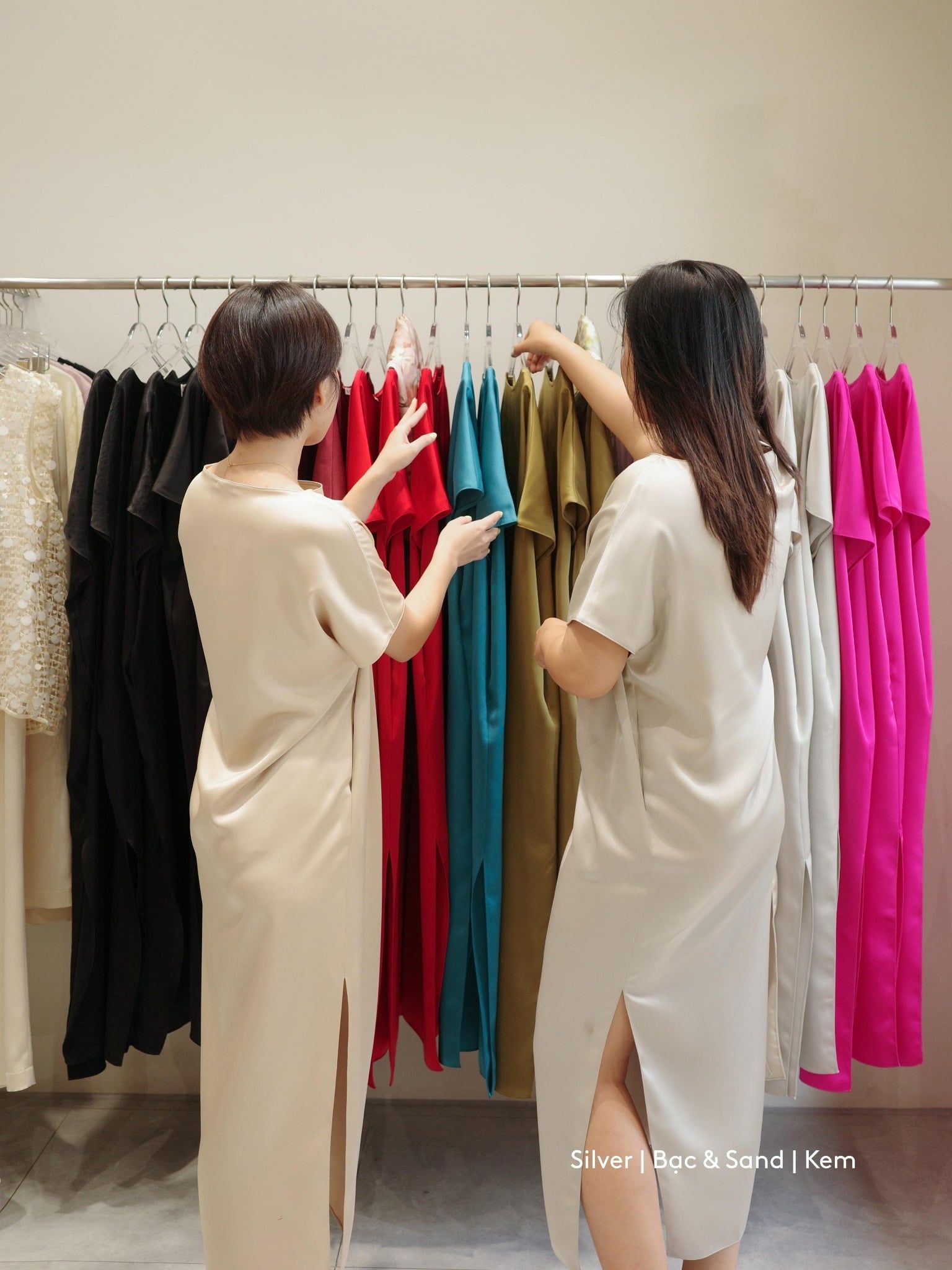  Mauve Signature dress - phiên bản trơn màu nâng cấp 