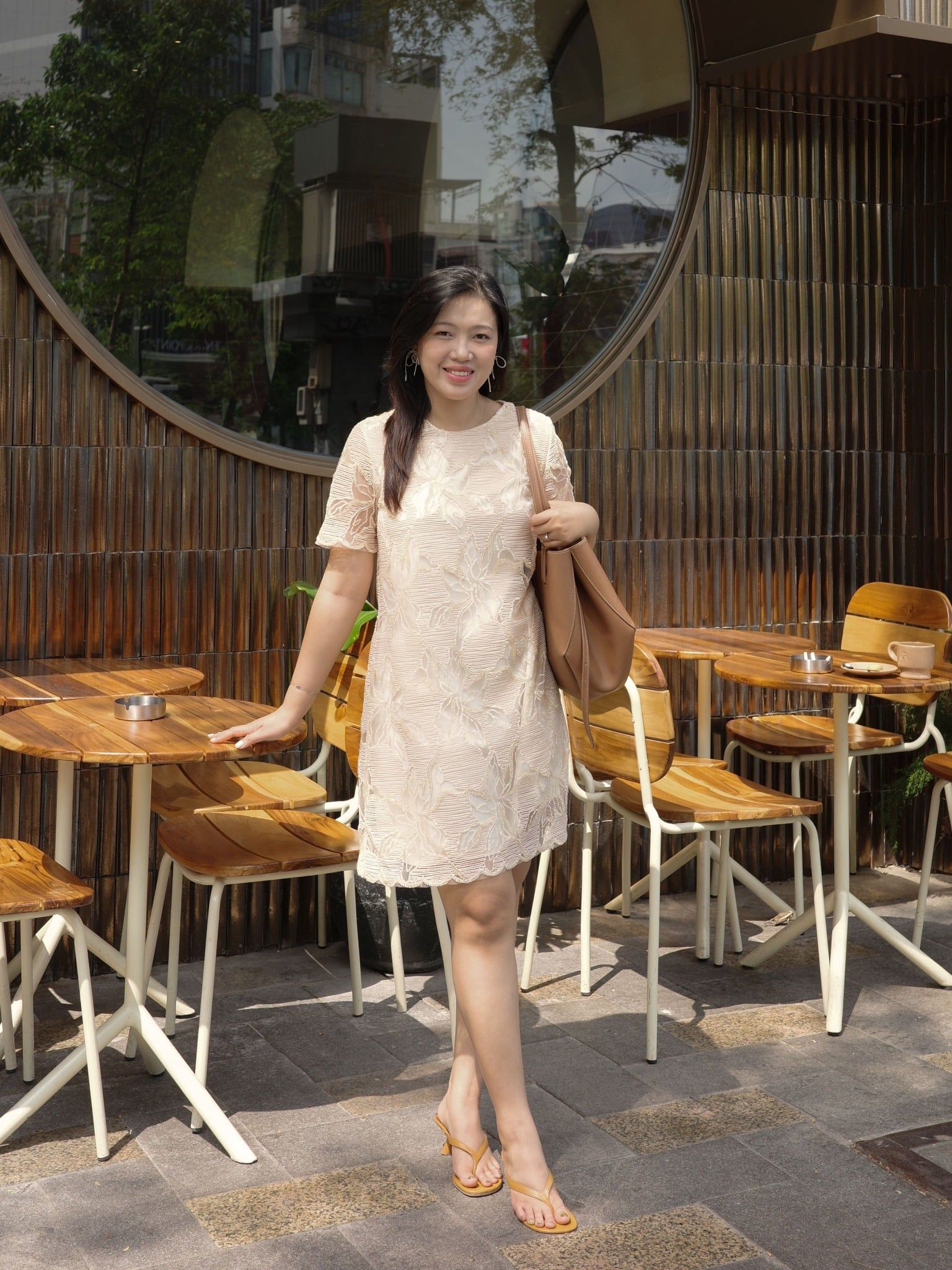  Đầm đính hạt Sao Biển | Mauve Starfish dress 