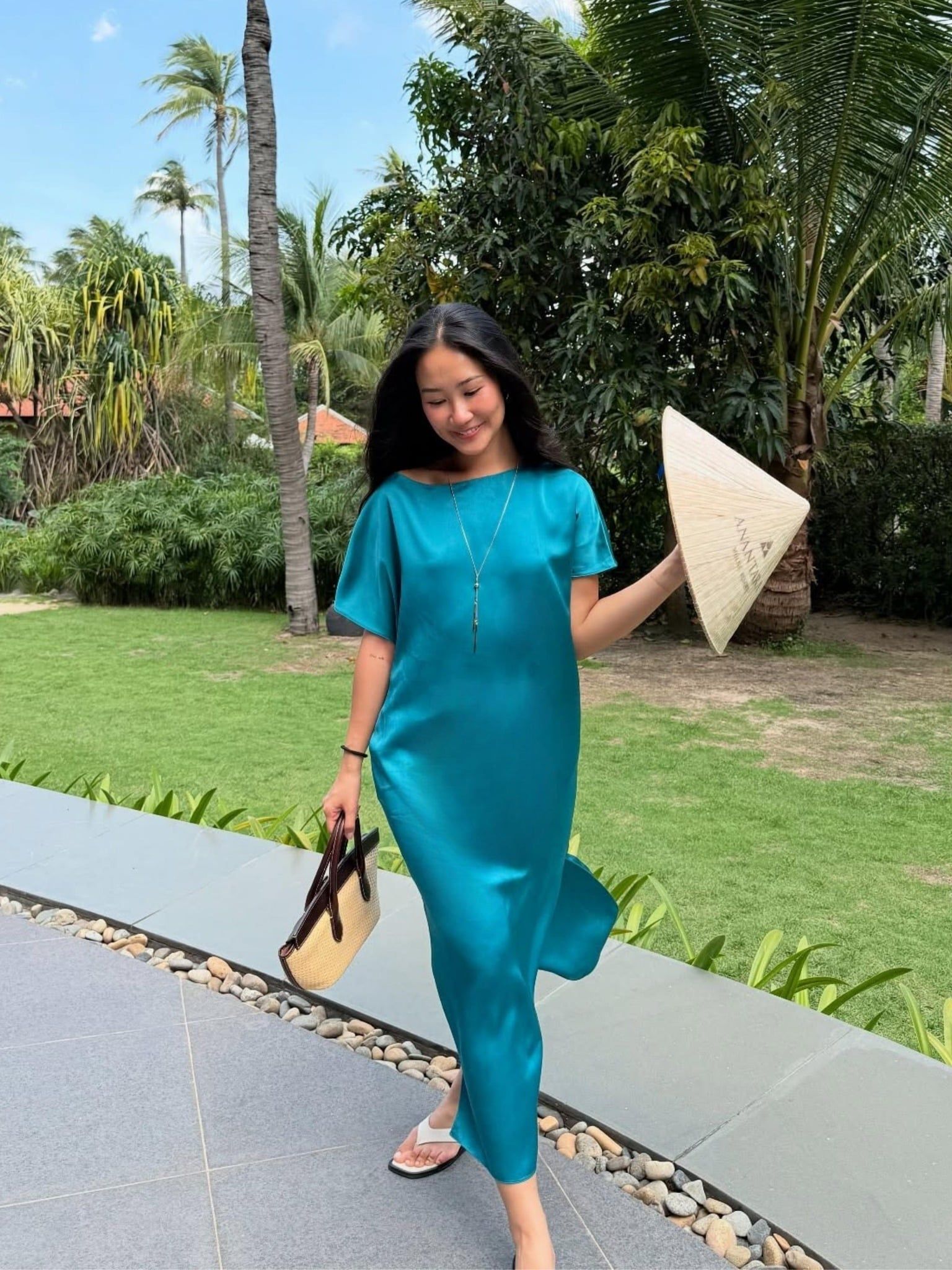  Mauve Signature dress - phiên bản trơn màu nâng cấp 