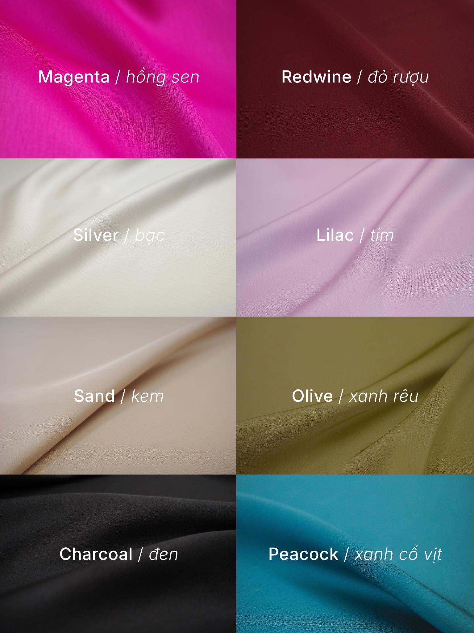  Mauve Signature dress - phiên bản trơn màu nâng cấp 