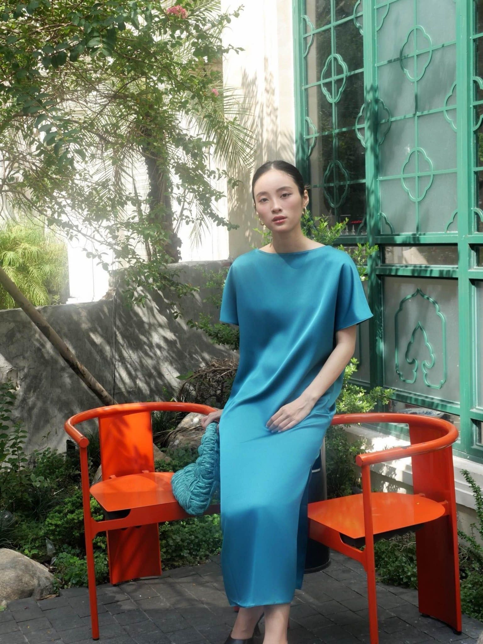  Mauve Signature dress - phiên bản trơn màu nâng cấp 