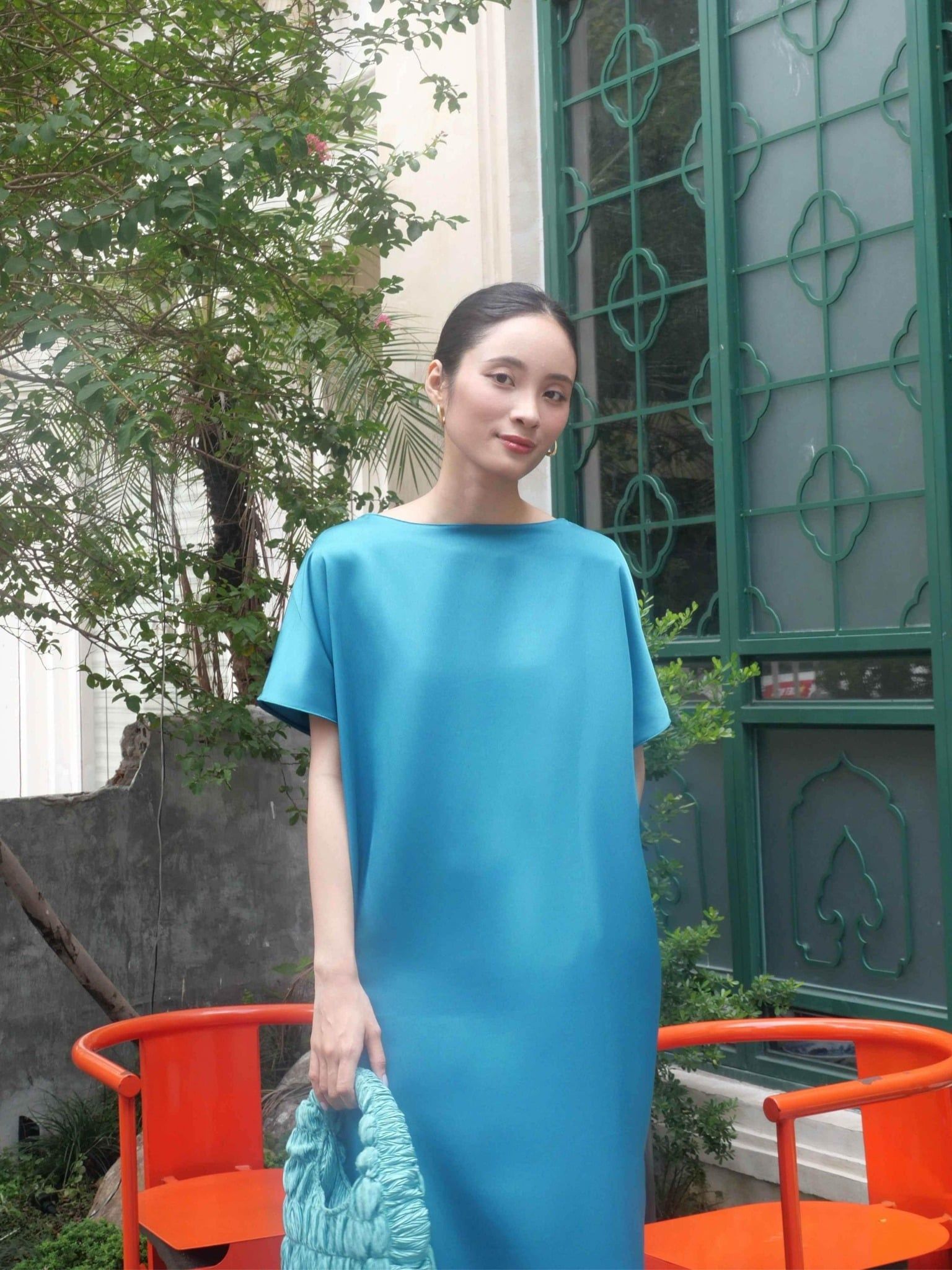  Mauve Signature dress - phiên bản trơn màu nâng cấp 