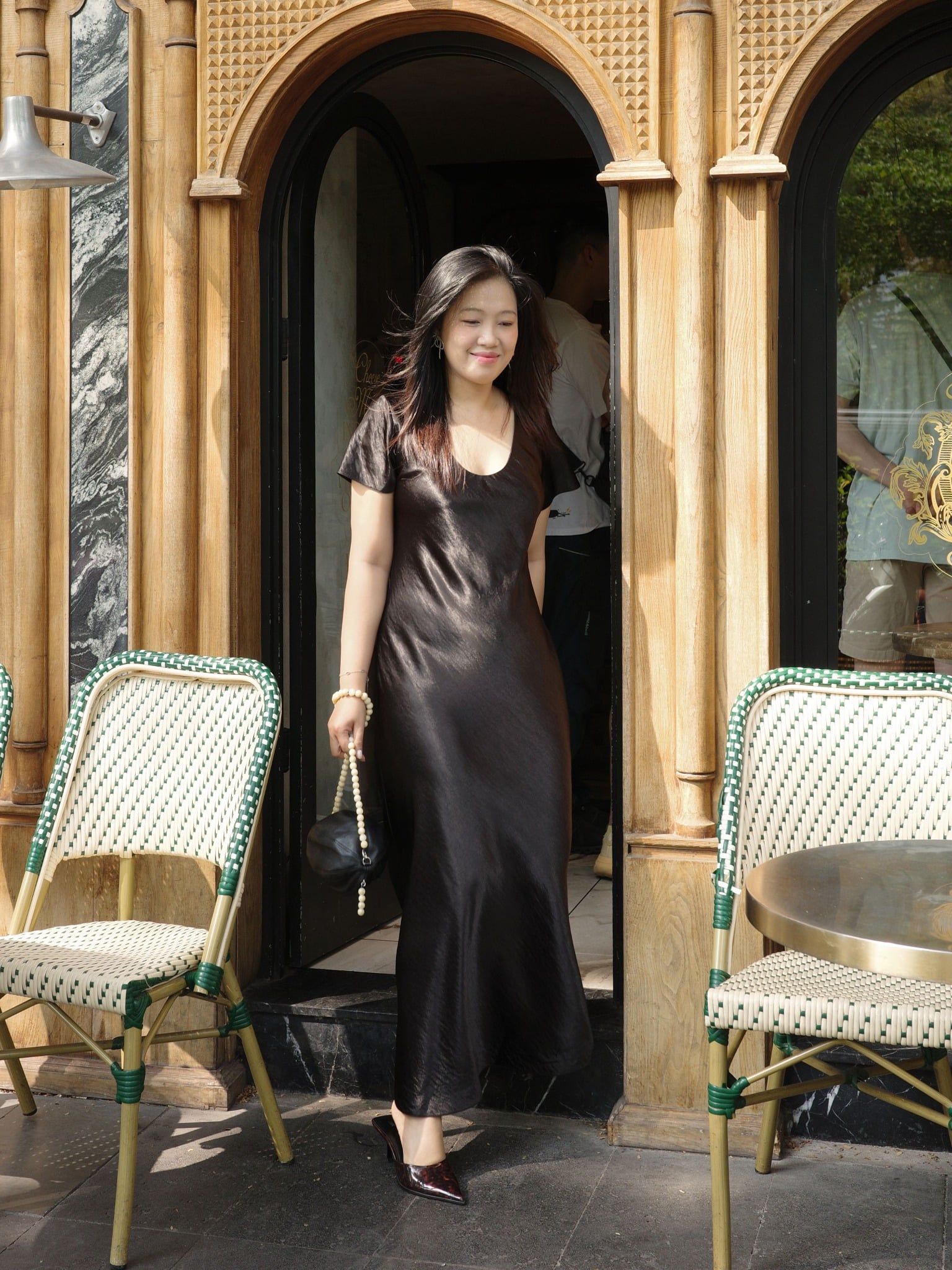  Đầm lụa đuôi cá | Mauve Mermaid Silk dress 
