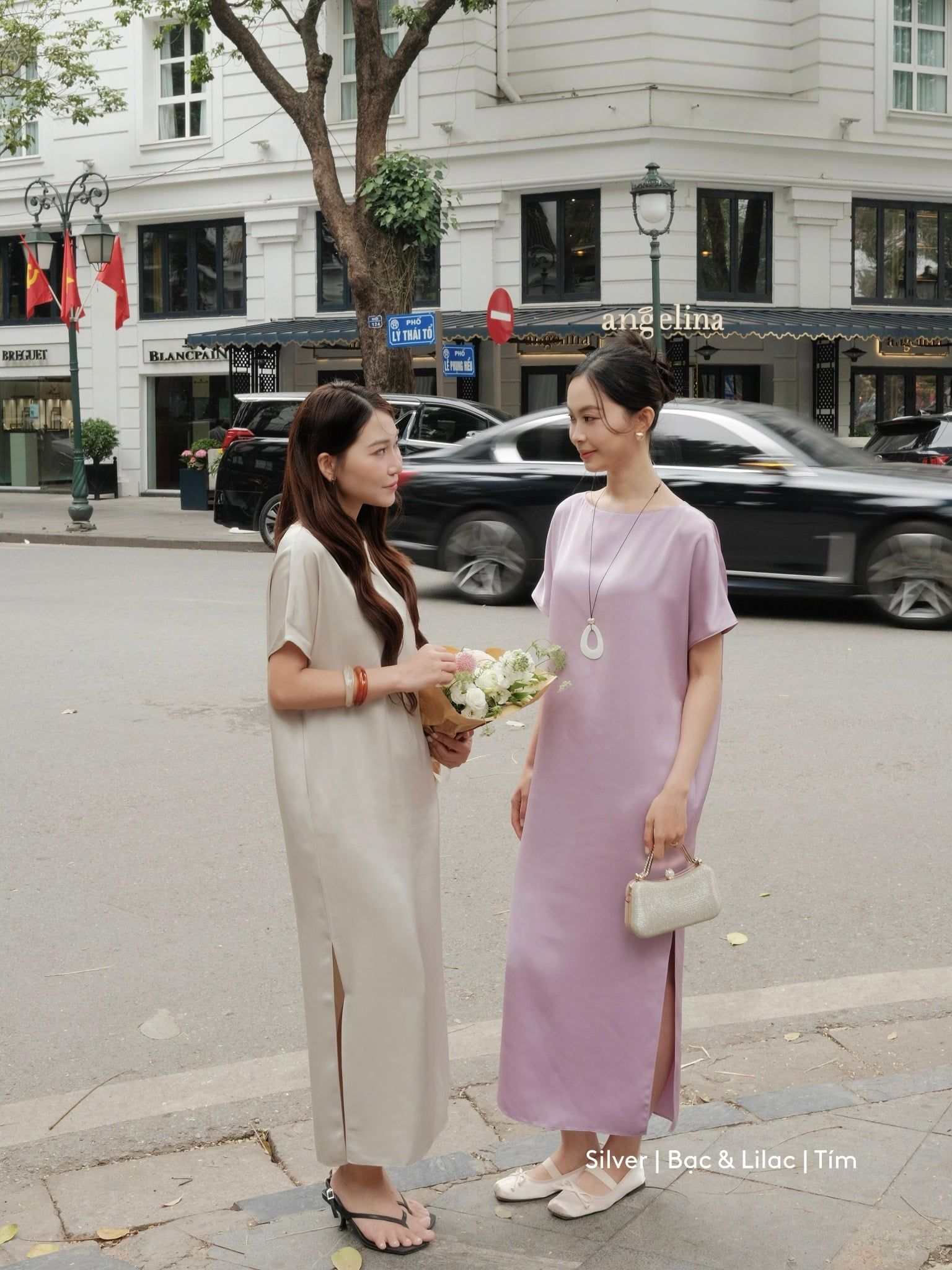  Mauve Signature dress - phiên bản trơn màu nâng cấp 
