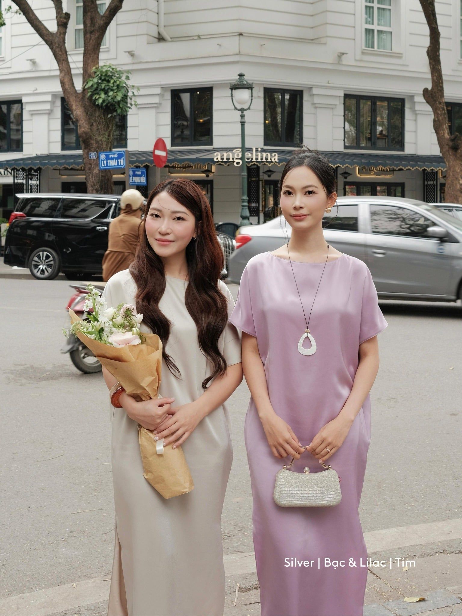  Mauve Signature dress - phiên bản trơn màu nâng cấp 