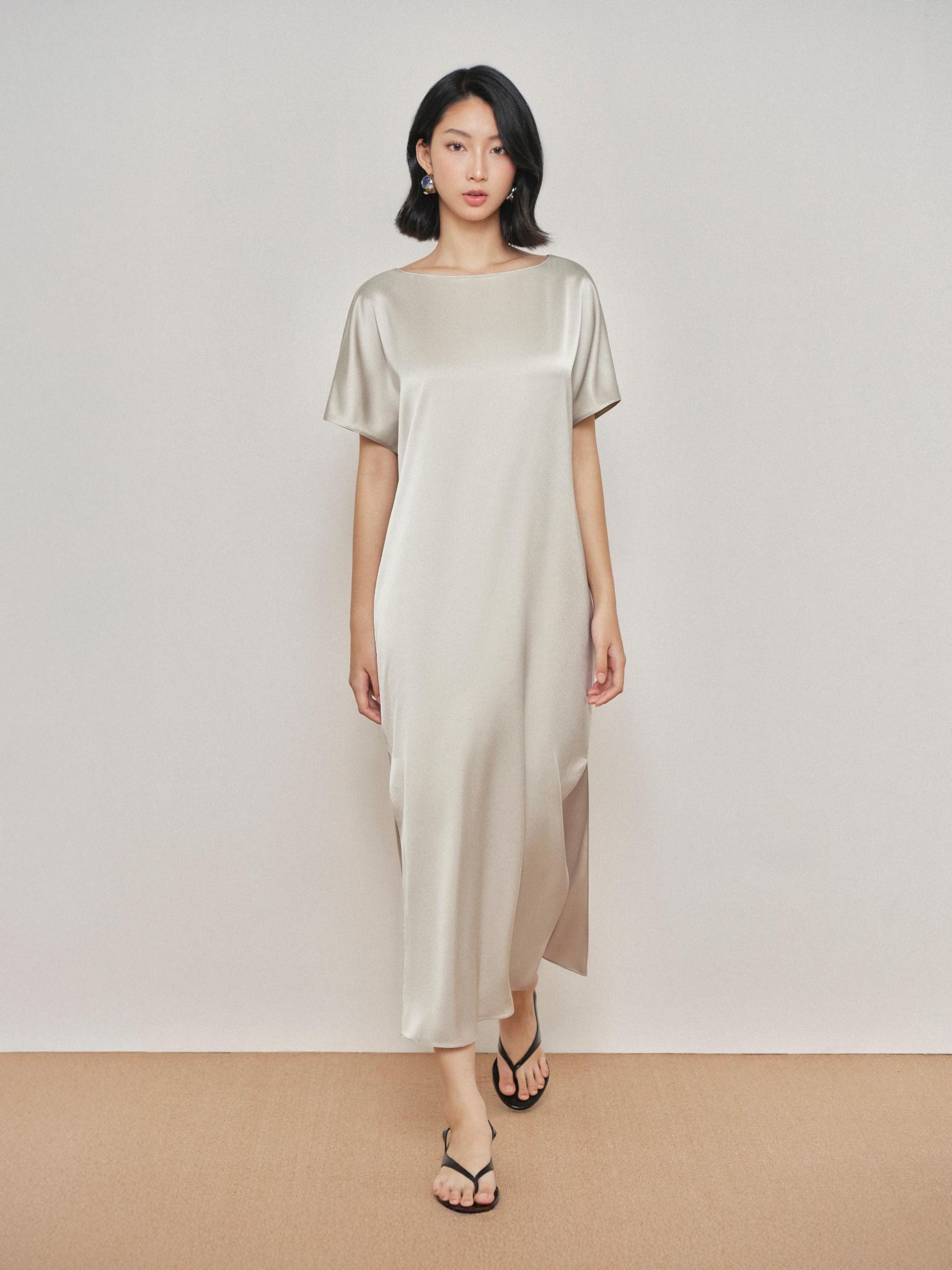  Mauve Signature dress - phiên bản trơn màu nâng cấp 