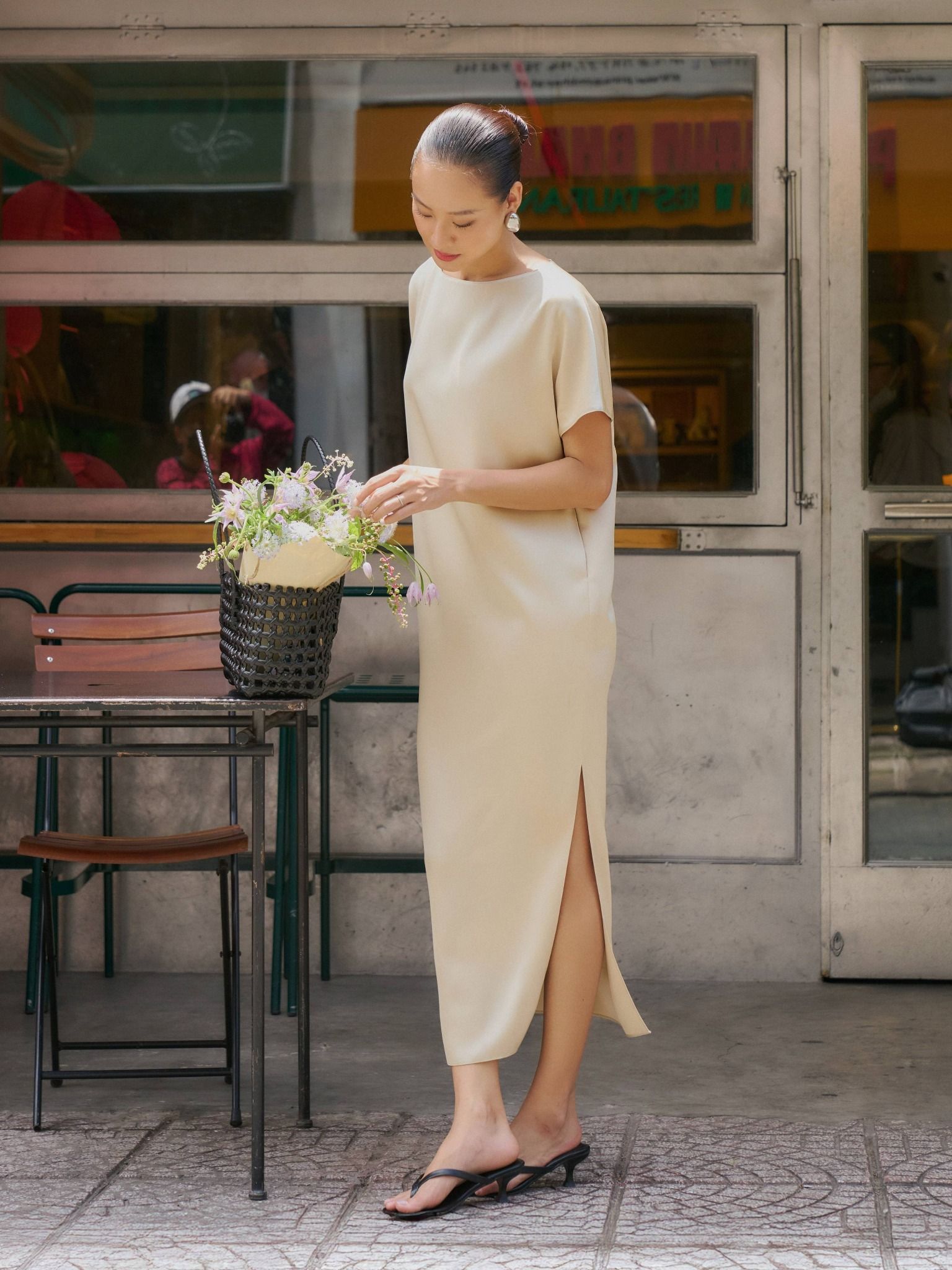  Mauve Signature dress - phiên bản trơn màu nâng cấp 