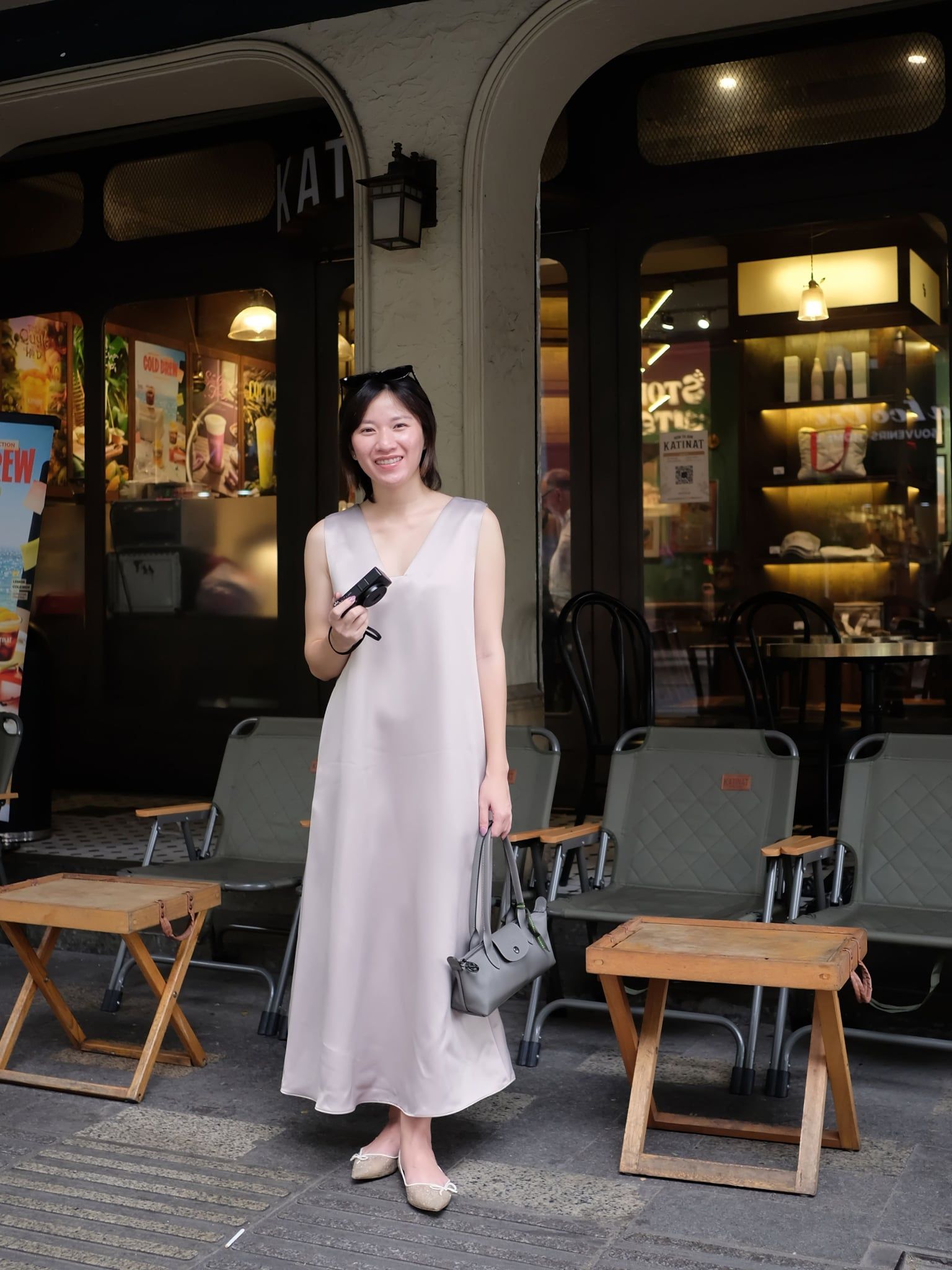  Đầm cổ tim cách điệu | Mauve Luxe dress 