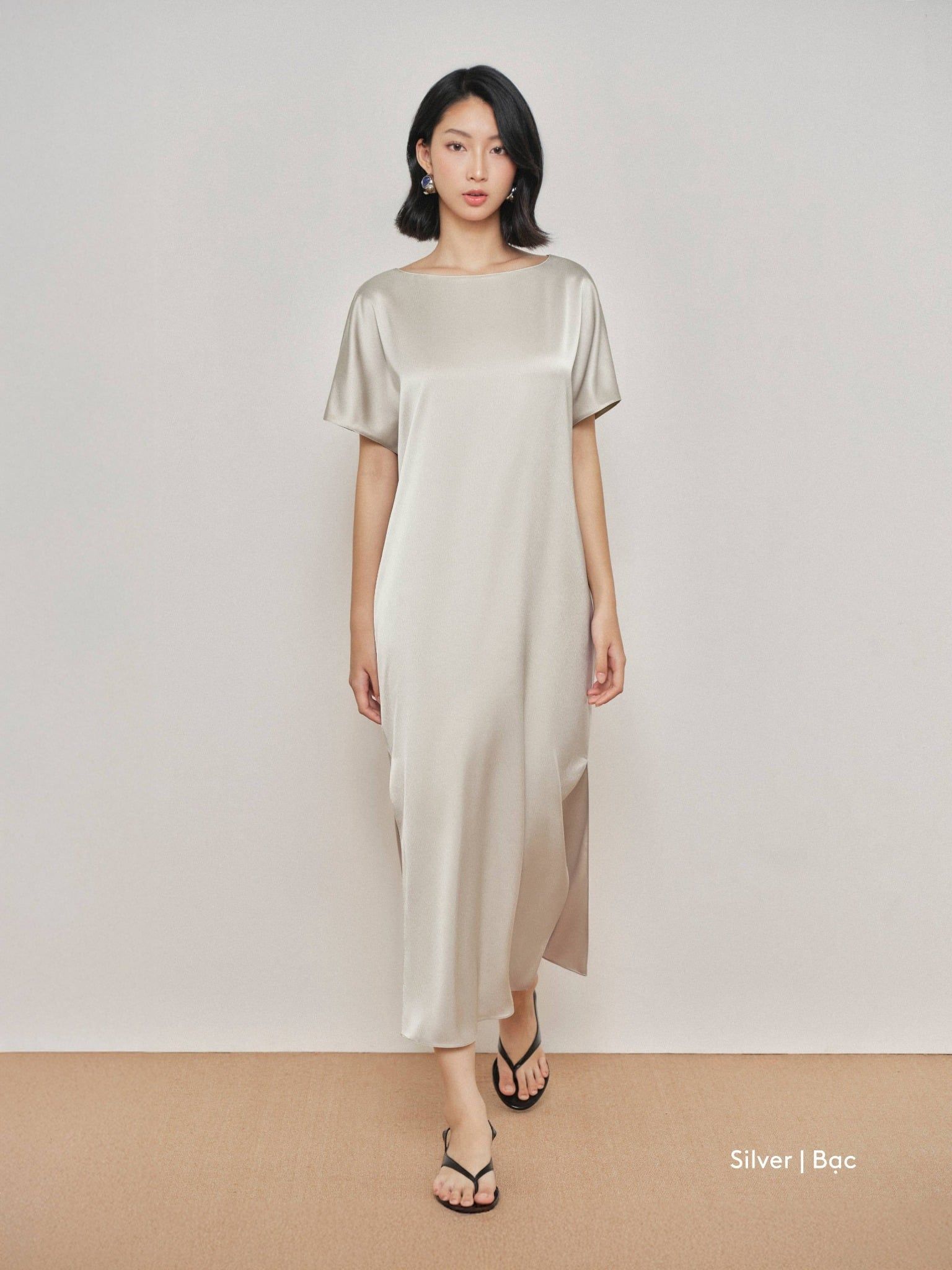  Mauve Signature dress - phiên bản trơn màu nâng cấp 