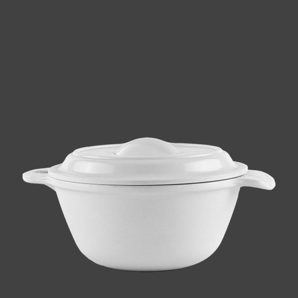 Bowl with lid 2 handles 5