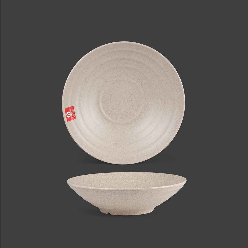 Matte round plate 11