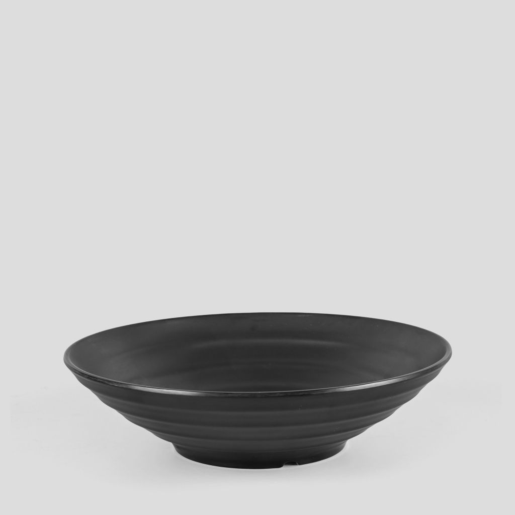 Matte round plate 11