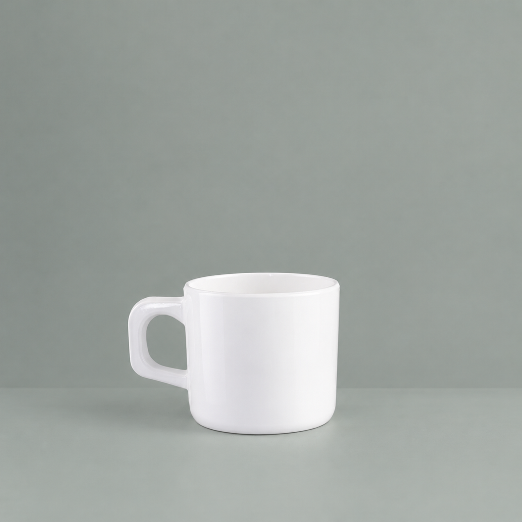 Short cup with handle 3