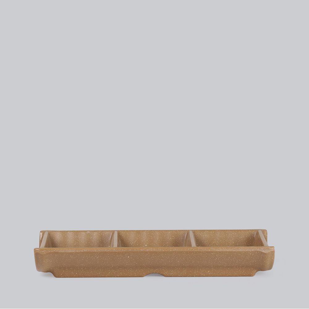 Dĩa Tương Nhám 3 Ngăn 7.5