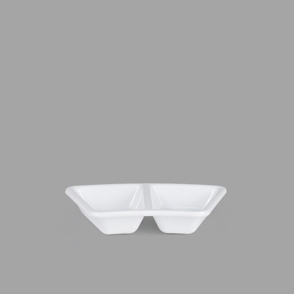 2-Section Sauce Dish 4.7