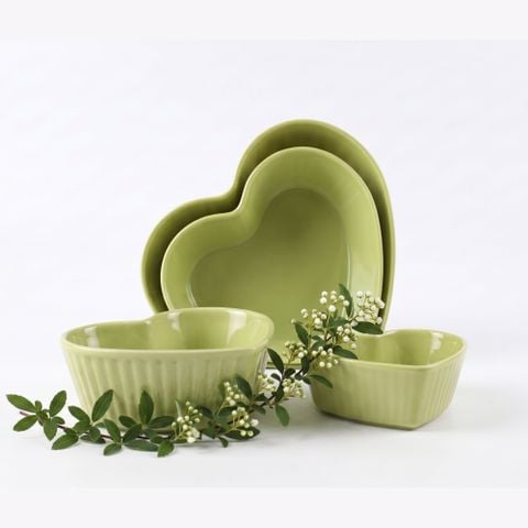  Heart-Shaped Gift Set | Avocado 