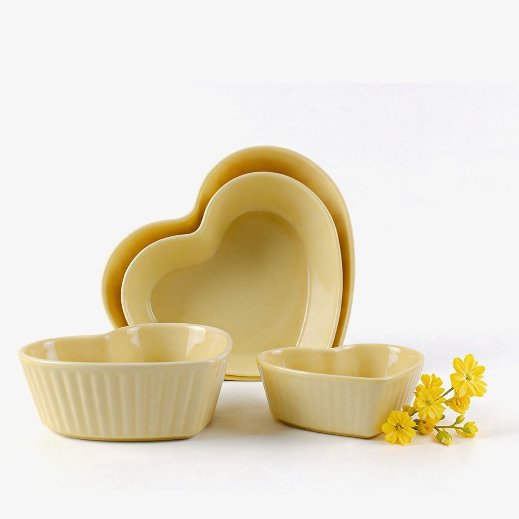 Bộ Quà Tặng Trái Tim | Pastel Yellow