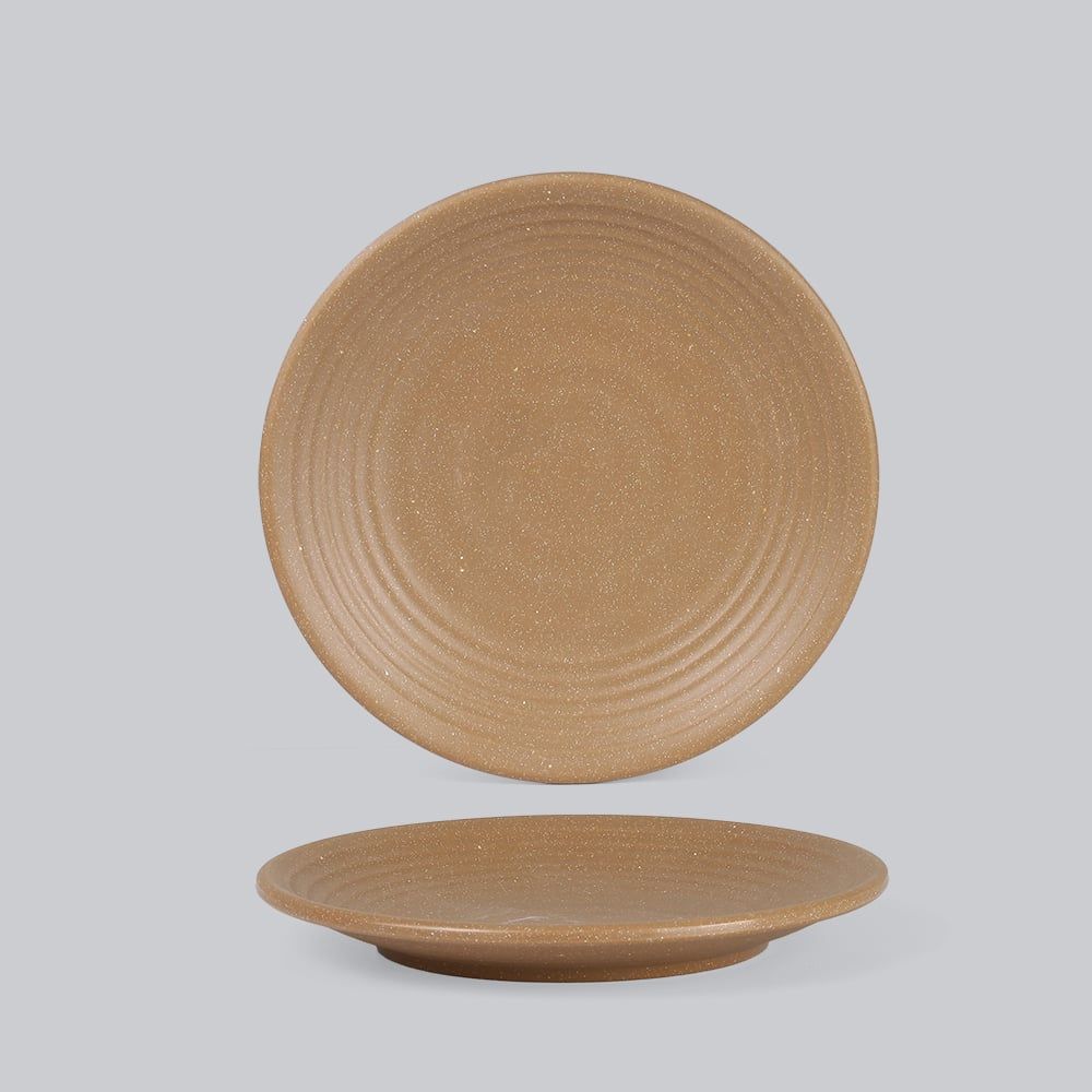 Dĩa Tròn Nhám Có Vân 9