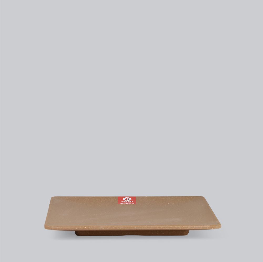 Matte square plate 7.5