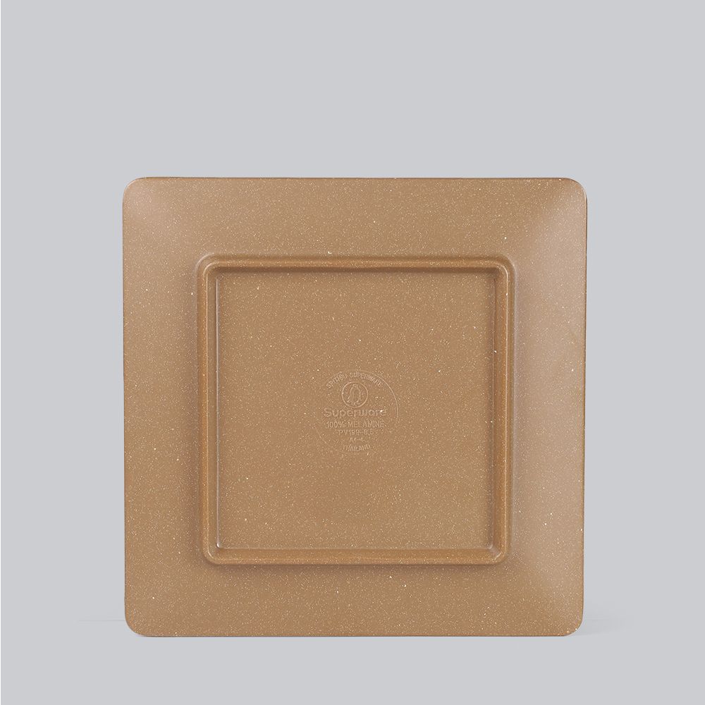 Matte square plate 8.5
