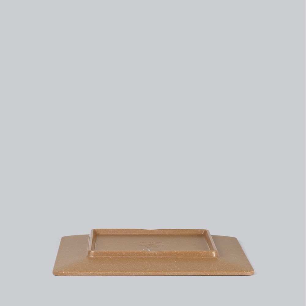 Matte square plate 8.5