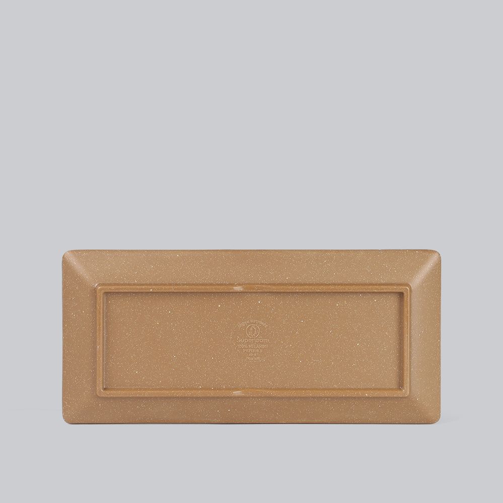 Matte rectangular plate 12