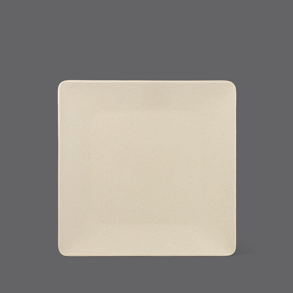 Matte square plate 7.5