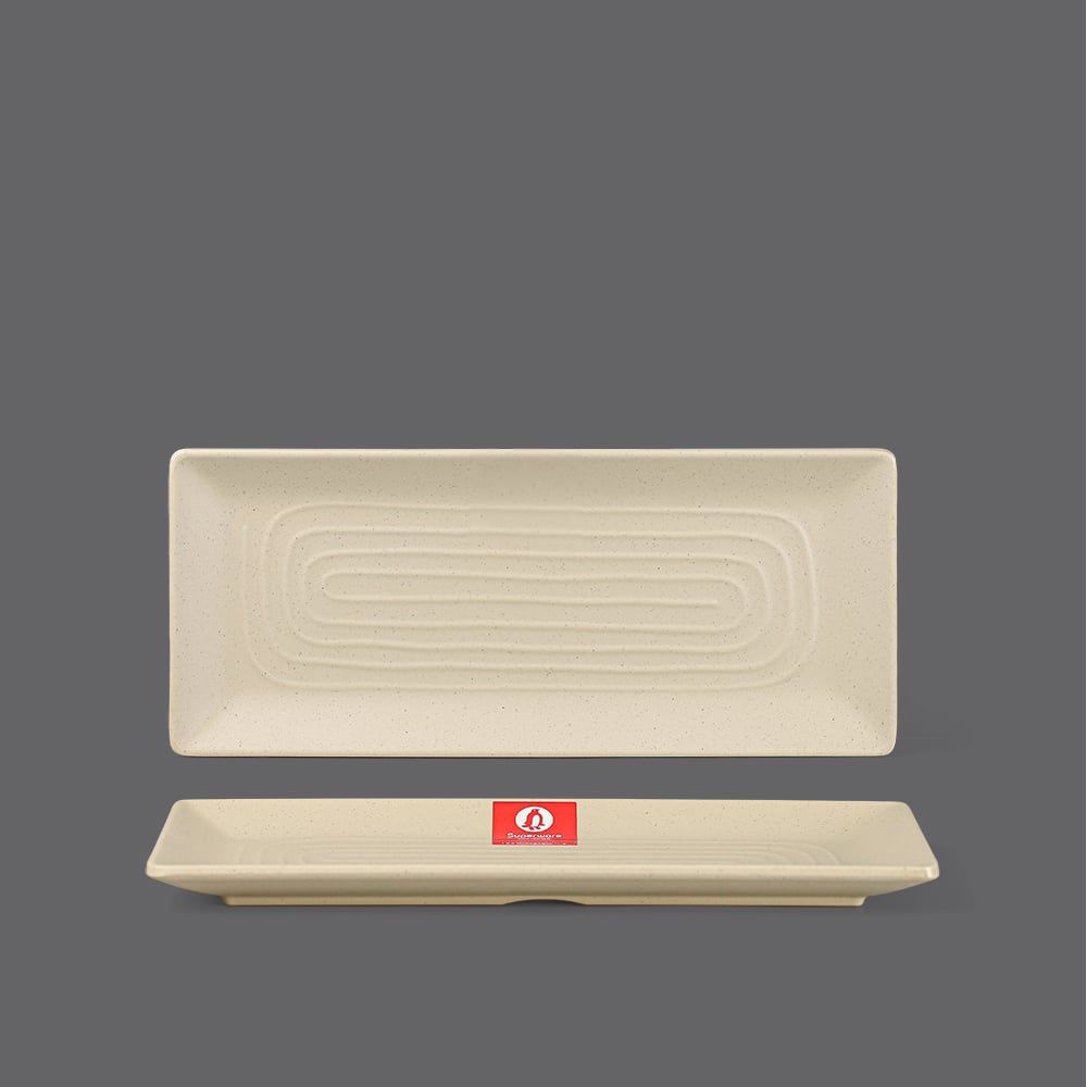 Dĩa Chữ Nhật Nhám 10.5