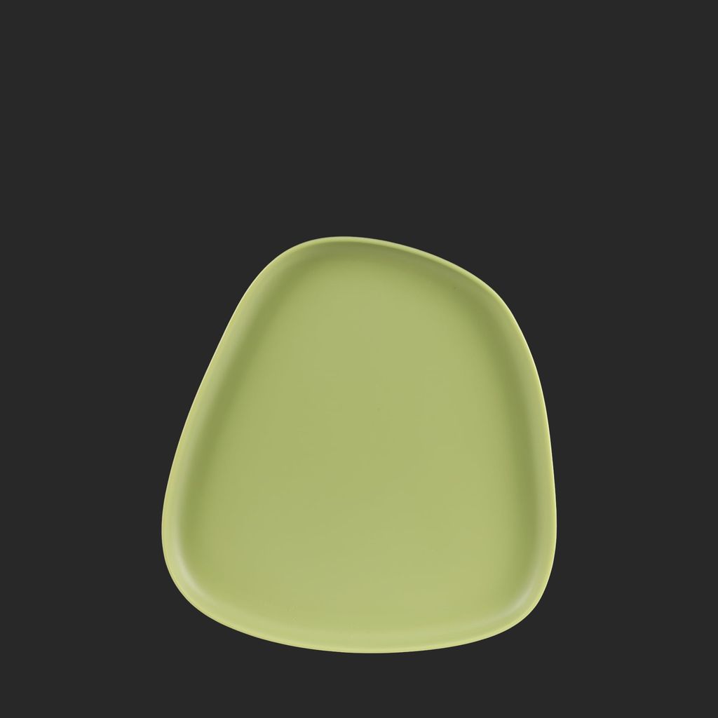 Matte Oval Plate 9