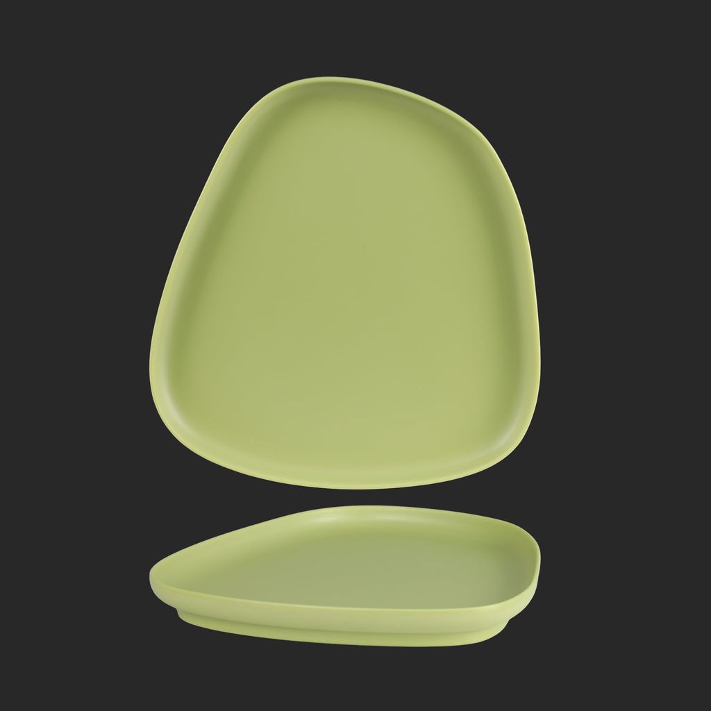 Matte Oval Plate 9