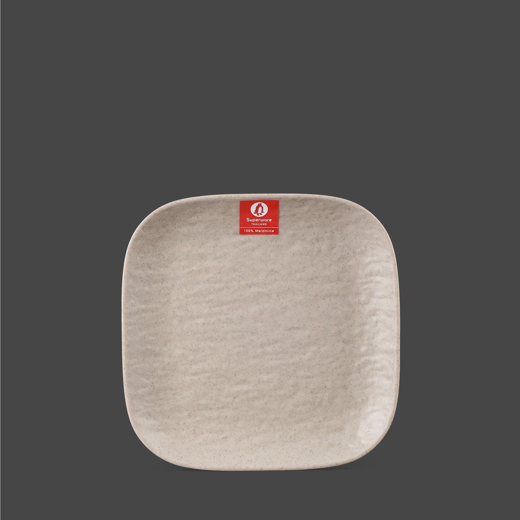 Dĩa Vuông Nhám Vân Đá 7