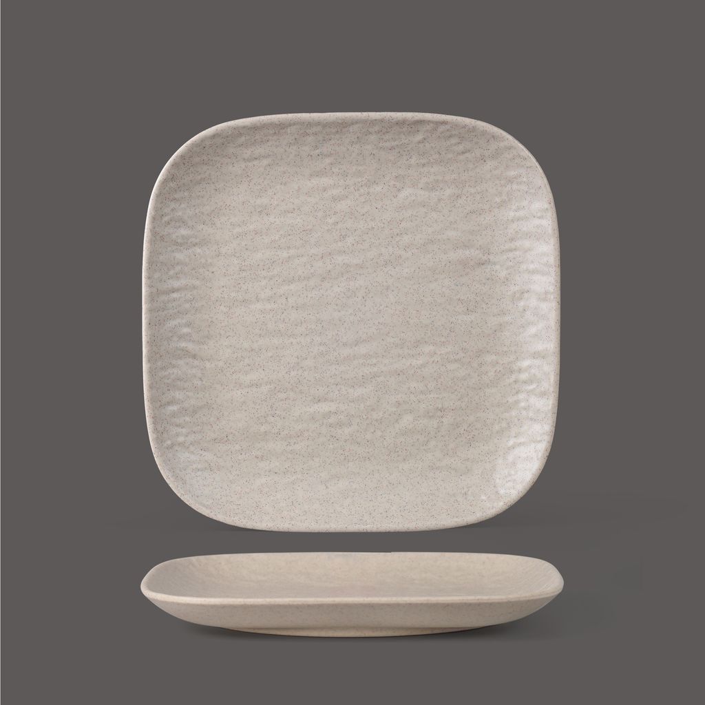 Matte Square Plate 9