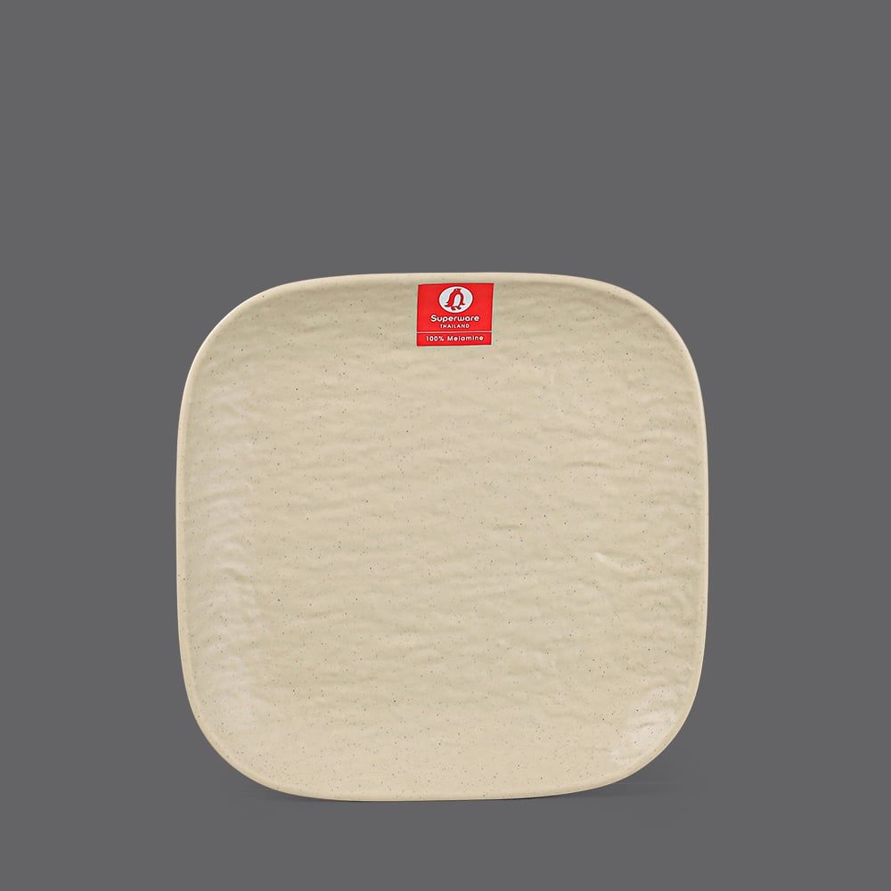 Dĩa Vuông Nhám Vân Đá 7