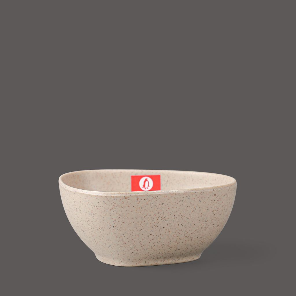 Chén Cơm Oval Nhám 4.5