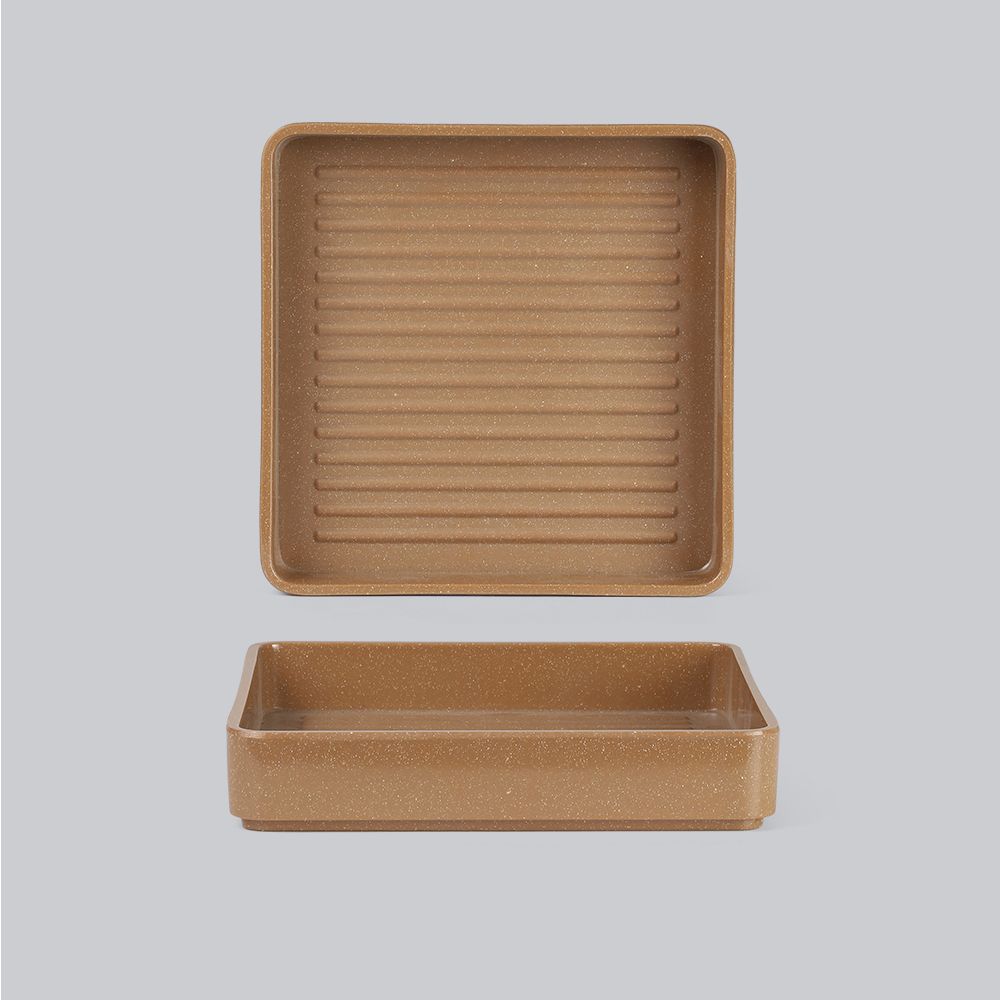 Sandy square tray 7.25