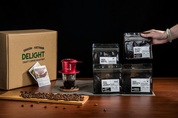  [COMBO CÀ PHÊ 1] COMBO TRẢI NGHIỆM | Trải nghiệm 4 loại Cafe nguyên chất pha tại nhà 