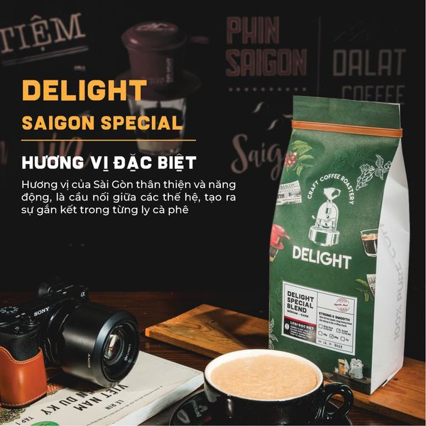  [COMBO CÀ PHÊ 3] COMBO TRUYỀN THỐNG: 500gr CÀ PHÊ NGUYÊN CHẤT & 200gr TRÀ B'LAO 