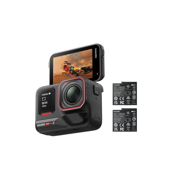  Camera Insta360 Ace Pro 2 Dual Battery Standard Bundle - Máy quay thể thao 360 độ - Chính hãng 