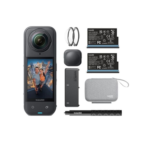 Camera Insta360 X5 Essentials Bundle - Máy quay thể thao 360 độ - Chính hãng 