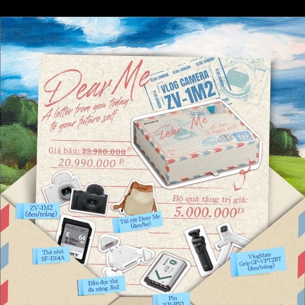  Bộ sản phẩm Sony ZV-1 II Dear Me Edition | ZV-1M2 - Chính hãng 