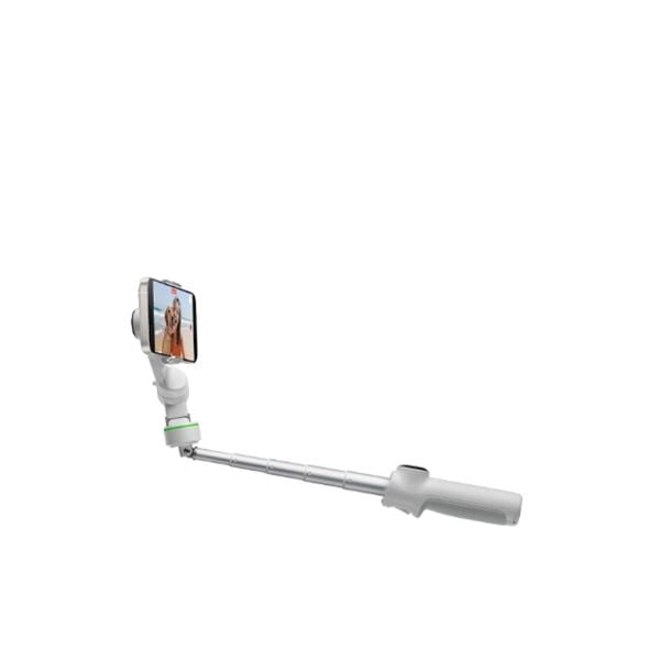  Gimbal Insta360 Flow 2 Pro Creator Bundle Stone Gray - Tay cầm chống rung điện thoại 